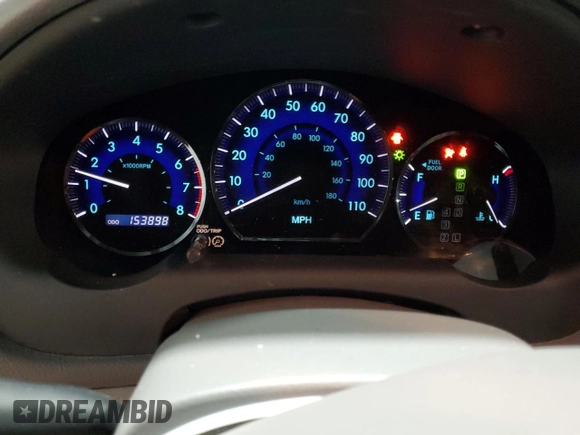 2010 Toyota Sienna XLE with VIN 5TDYK4CC0AS309461, listed as a Copart auction lot 80645244 with 153,898 mi miles and Salvage Title. Bid and sale history available at carsss.com. Image 9.