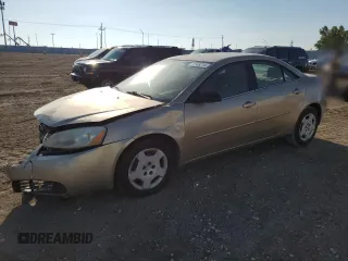 2007 Pontiac G6 1SV Value Leader with VIN 1G2ZF58B874104445, listed as a Copart auction lot 71168214 with 106,796 mi miles and Salvage Title. Bid and sale history available at carsss.com. Image 1.