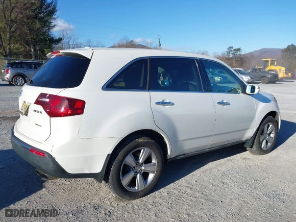2012 Acura MDX with VIN 2HNYD2H23CH519014, listed as a IAAI auction lot 41262304 with 199506 miles. Bid and sale history available at carsss.com. Image 6.