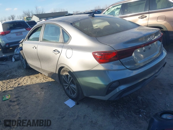 2023 Kia Forte LXS with VIN 3KPF24AD4PE635995, listed as a IAAI auction lot 41066706 with 61,619 mi miles and . Bid and sale history available at DreamBid. Image 3.