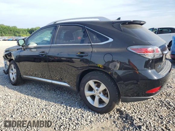 2013 Lexus RX 350 with VIN 2T2BK1BA3DC162677, listed as a Copart auction lot 62112155 with 133,345 mi miles and Salvage title. Bid and sale history available at DreamBid. Image 2.