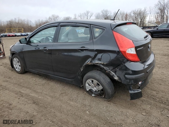 2017 Hyundai Accent SE with VIN KMHCT5AE0HU335349, listed as a Copart auction lot 51677435 with 129,831 mi miles and Salvage Title. Bid and sale history available at carsss.com. Image 2.