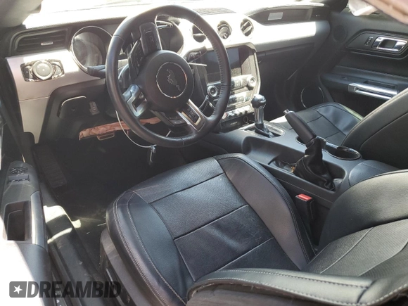 2017 Ford Mustang EcoBoost with VIN 1FA6P8TH7H5214185, listed as a Copart auction lot 58764225 with 64,799 mi miles and Salvage title. Bid and sale history available at DreamBid. Image 8.