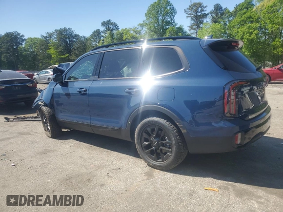 2024 Kia Telluride SX Prestige X-Line with VIN 5XYP5DGC1RG439447, listed as a Copart auction lot 52987835 with Not provided miles and Salvage title. Bid and sale history available at DreamBid. Image 2.