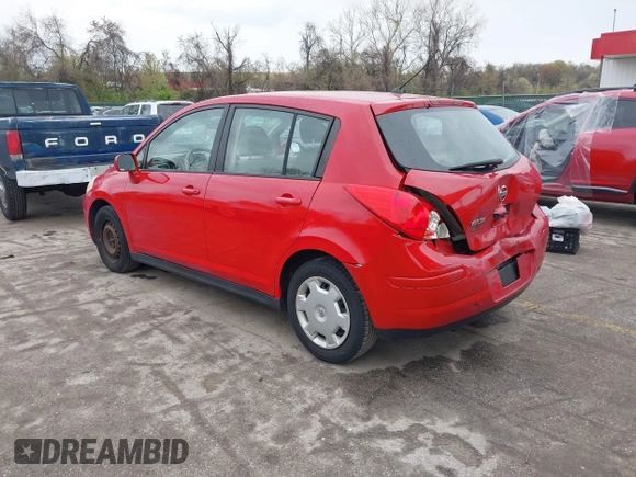 2007 Nissan Versa 1.8 S with VIN 3N1BC13EX7L364889, listed as a IAAI auction lot 42008734 with 147,613 mi miles. Bid and sale history available at carsss.com. Image 3.