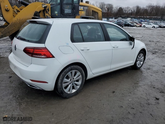 2021 Volkswagen Golf TSI with VIN 3VWG57AU0MM008335, listed as a Copart auction lot 45087325 with 62,899 mi miles and Salvage Title. Bid and sale history available at carsss.com. Image 3.