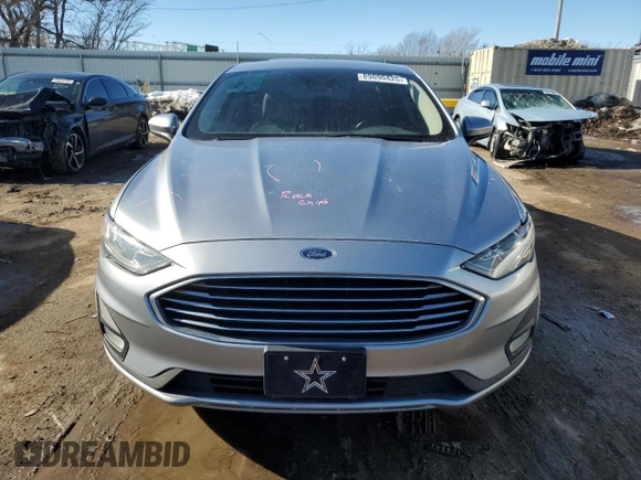 2020 Ford Fusion SE with VIN 3FA6P0HD8LR128879, listed as a Copart auction lot 89090425 with 129,784 mi miles and Salvage Title. Bid and sale history available at carsss.com. Image 5.