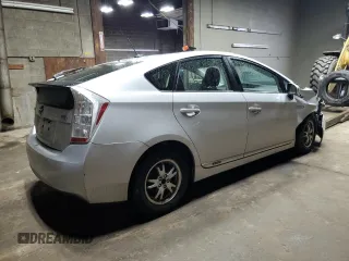 2011 Toyota Prius I with VIN JTDKN3DUXB1438286, listed as a Copart auction lot 51229275 with 0 mi miles and Salvage Title. Bid and sale history available at carsss.com. Image 3.