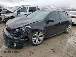2011 Volkswagen GTI w/Sunroof & Navi PZEV z VIN WVWGD7AJ8BW312571, wystawiony jako Copart lot #45567945 z przebiegiem 155 022 mil mil oraz Szkoda całkowita • Salvage title. Historia ofert i sprzedaży dostępna na DreamBid. Obrazek 1.
