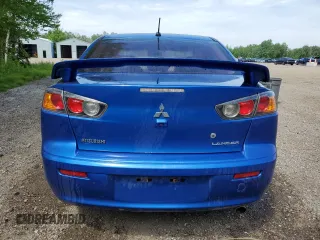 2016 Mitsubishi Lancer GT with VIN JA32U8FW6GU602331, listed as a Copart auction lot 62576735 with 128,454 mi miles and Salvage title. Bid and sale history available at DreamBid. Image 6.