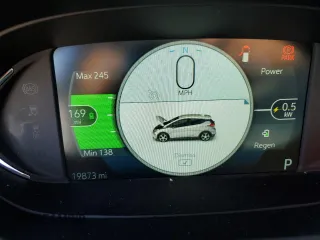 2020 Chevrolet Bolt EV LT with VIN 1G1FY6S06L4134794, listed as a Copart auction lot 60966662 with 19,873 mi miles. Bid and sale history available at carsss.com. Image 8.