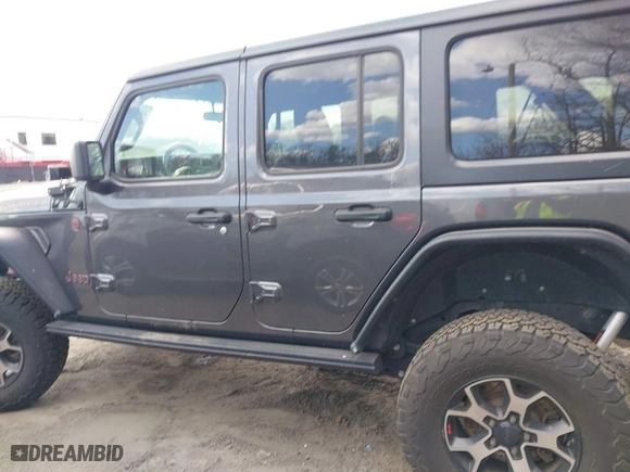 2018 Jeep Wrangler Unlimited Rubicon with VIN 1C4HJXFG8JW111195, listed as a IAAI auction lot 41916718 with 190,158 mi miles. Bid and sale history available at carsss.com. Image 14.