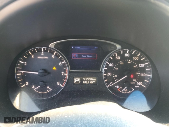 2014 Nissan Altima 2.5 with VIN 1N4AL3AP4EC174030, listed as a Copart auction lot 52444845 with 93,496 mi miles and Salvage Title. Bid and sale history available at carsss.com. Image 9.