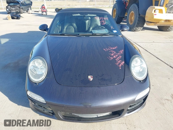 2009 Porsche 911 Carrera with VIN WP0CA29969S740399, listed as a IAAI auction lot 41219499 with Not Provided miles. Bid and sale history available at carsss.com. Image 12.