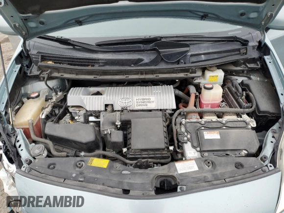 2015 Toyota Prius Four with VIN JTDKN3DU0F1920450, listed as a Copart auction lot 49461115 with 216,555 mi miles and Salvage Title. Bid and sale history available at DreamBid. Image 12.