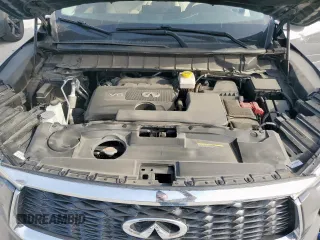 2023 Infiniti QX60 Sensory with VIN 5N1DL1GS6PC331997, listed as a Copart auction lot 50126055 with 37,710 mi miles and Salvage title. Bid and sale history available at DreamBid. Image 12.