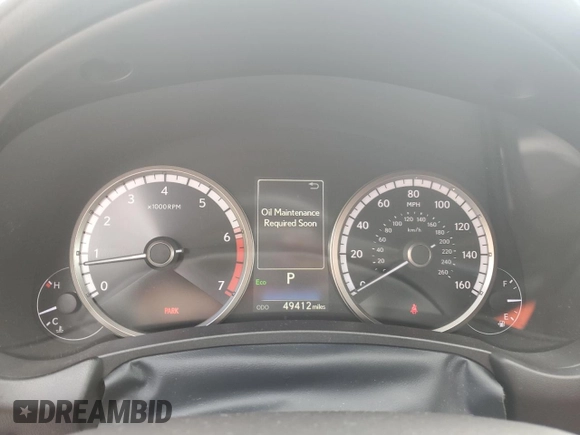 2021 Lexus NX 300 F Sport with VIN JTJSARBZ7M2200953, listed as a Copart auction lot 62469185 with 49,412 mi miles and Salvage title. Bid and sale history available at DreamBid. Image 9.