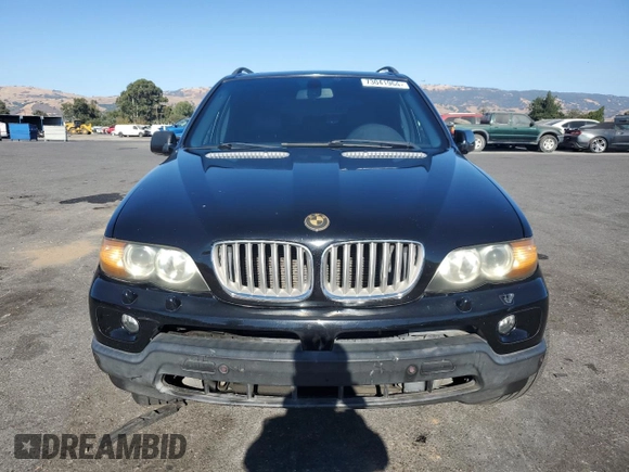 2006 BMW X5 4.4i with VIN 5UXFB53556LV23416, listed as a Copart auction lot 73041964 with 172,516 mi miles and Salvage Title. Bid and sale history available at carsss.com. Image 5.