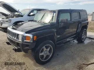 2006 Hummer H3 with VIN 5GTDN136868216190, listed as a Copart auction lot 76099474 with 182,268 mi miles and Non Repairable. Bid and sale history available at carsss.com. Image 1.