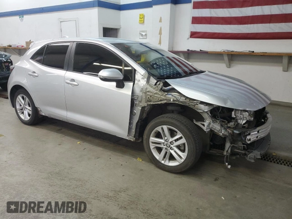 2020 Toyota Corolla SE with VIN JTND4RBE1L3082953, listed as a Copart auction lot 81199814 with 53,395 mi miles and Salvage Title. Bid and sale history available at DreamBid. Image 4.