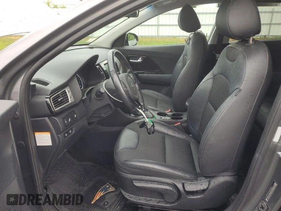 2017 Kia Niro Touring Launch Edition with VIN KNDCC3LC6H5096050, listed as a Copart auction lot 60700474 with 53,129 mi miles and Salvage Title. Bid and sale history available at carsss.com. Image 7.
