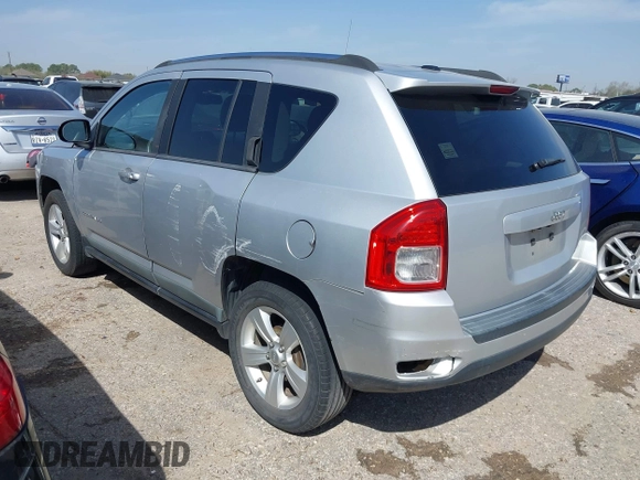 2012 Jeep Compass Sport with VIN 1C4NJCBAXCD503526, listed as a IAAI auction lot 41789658 with 176,698 mi miles. Bid and sale history available at carsss.com. Image 3.