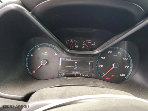 2017 Chevrolet Colorado 4WD LT with VIN 1GCPTCE1XH1281092, listed as a Copart auction lot 41819885 with 193,193 mi miles and Salvage Title. Bid and sale history available at carsss.com. Image 9.
