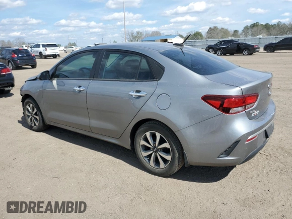 2021 Kia Rio LX with VIN 3KPA24AD4ME425838, listed as a Copart auction lot 46171695 with 69,542 mi miles and Salvage Title. Bid and sale history available at DreamBid. Image 2.