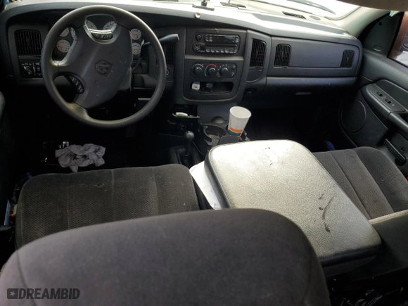 2003 Dodge Ram 1500 ST with VIN 1D7HU18N73S201650, listed as a Copart auction lot 49982585 with 0 mi miles and Salvage Title. Bid and sale history available at carsss.com. Image 8.