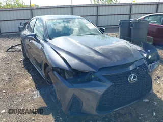 2023 Lexus IS 500 F Sport Performance z VIN JTHAP1D21P5003423, wystawiony jako IAAI lot #42107835 z przebiegiem 18 638 mil mil oraz . Historia ofert i sprzedaży dostępna na DreamBid. Obrazek 1.