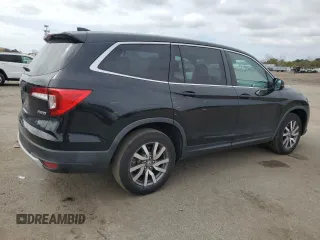 2020 Honda Pilot EX-L with VIN 5FNYF6H57LB068676, listed as a Copart auction lot 52678125 with 54,764 mi miles and Salvage title. Bid and sale history available at DreamBid. Image 3.