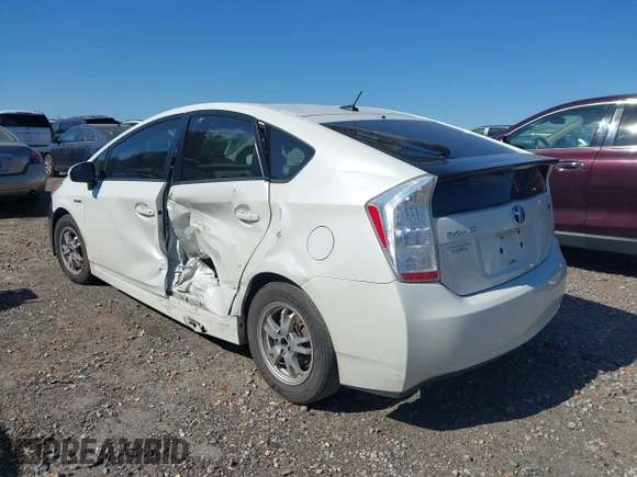 2011 Toyota Prius I with VIN JTDKN3DU6B1450449, listed as a IAAI auction lot 41983701 with 220,041 mi miles and . Bid and sale history available at DreamBid. Image 3.
