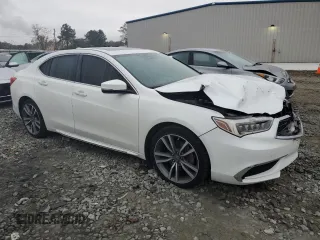 2020 Acura TLX w/Technology Pkg with VIN 19UUB2F48LA003617, listed as a Copart auction lot 85086104 with 82,245 mi miles and Salvage Title. Bid and sale history available at carsss.com. Image 4.