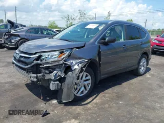 2015 Honda CR-V EX-L with VIN 2HKRM3H73FH531090, listed as a IAAI auction lot 41936657 with 150,253 mi miles and . Bid and sale history available at carsss.com. Image 18.