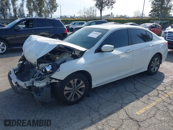 2015 Honda Accord Sedan LX with VIN 1HGCR2F36FA026171, listed as a IAAI auction lot 41845465 with 96,370 mi miles. Bid and sale history available at carsss.com. Image 2.