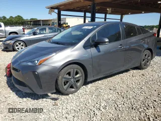 2019 Toyota Prius L Eco with VIN JTDKARFU1K3091933, listed as a Copart auction lot 58174025 with 137,877 mi miles and Salvage title. Bid and sale history available at DreamBid. Image 1.