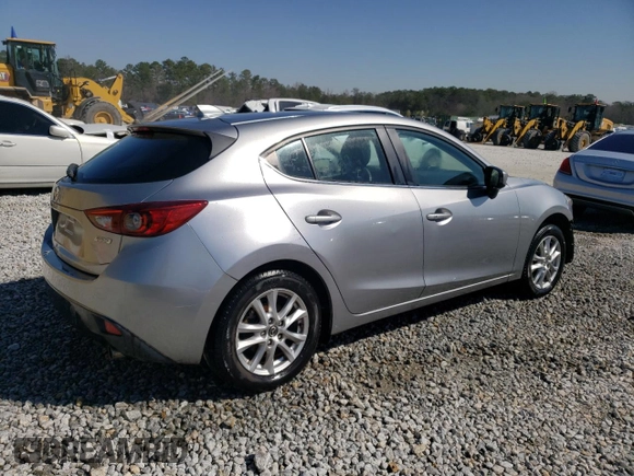 2014 Mazda 3 i Grand Touring with VIN JM1BM1M77E1157505, listed as a Copart auction lot 47660155 with 48,580 mi miles and Salvage Title. Bid and sale history available at DreamBid. Image 3.