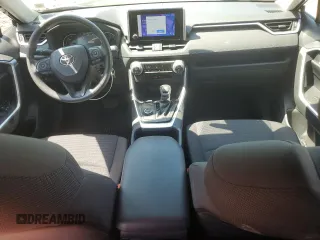 2023 Toyota RAV4 Hybrid LE with VIN JTMLWRFV5PD170957, listed as a Copart auction lot 62068505 with 7,880 mi miles and Salvage title. Bid and sale history available at DreamBid. Image 8.
