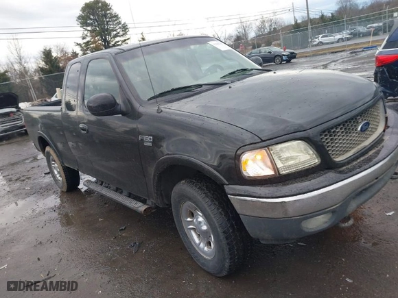 2000 Ford F-150 XL with VIN 1FTRX18W9YNA63551, listed as a IAAI auction lot 41446703 with 1 mi miles. Bid and sale history available at carsss.com. Image 1.