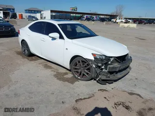2014 Lexus IS 250 with VIN JTHBF1D21E5042159, listed as a IAAI auction lot 41820792 with 132,197 mi miles. Bid and sale history available at carsss.com. Image 1.