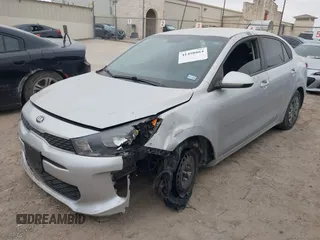 2020 Kia Rio LX with VIN 3KPA24AD4LE297180, listed as a IAAI auction lot 41498864 with 121,090 mi miles. Bid and sale history available at carsss.com. Image 17.