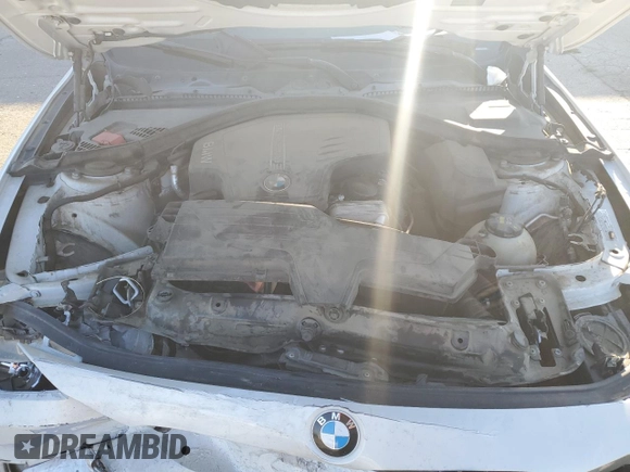 2014 BMW 3 Series 328i with VIN WBA3C1C56EK116247, listed as a Copart auction lot 48554445 with 106,557 mi miles and Salvage Title. Bid and sale history available at carsss.com. Image 12.