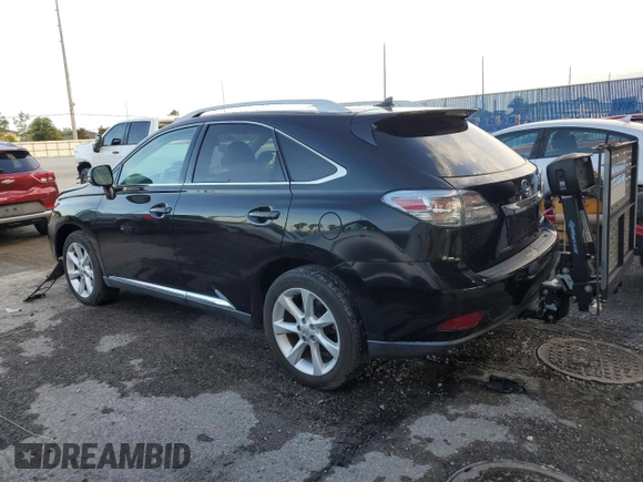 2011 Lexus RX 350 with VIN 2T2BK1BA7BC085731, listed as a Copart auction lot 61685785 with 60,732 mi miles and Salvage title. Bid and sale history available at DreamBid. Image 2.