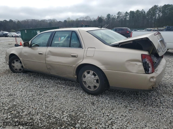 2005 Cadillac DeVille with VIN 1G6KD54Y05U238895, listed as a Copart auction lot 46857765 with 70,070 mi miles and Salvage Title. Bid and sale history available at carsss.com. Image 2.