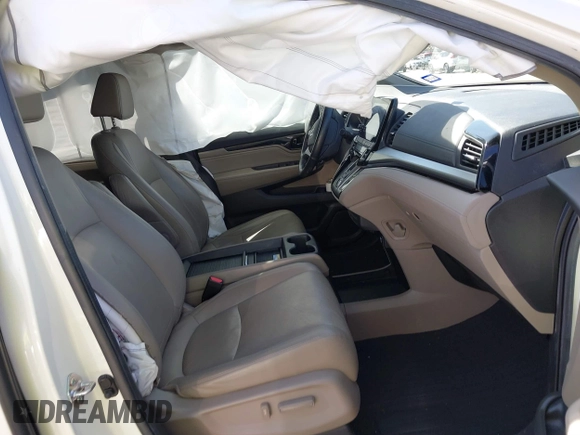 2019 Honda Odyssey Elite with VIN 5FNRL6H99KB091617, listed as a IAAI auction lot 41719807 with 93,775 mi miles and . Bid and sale history available at DreamBid. Image 5.