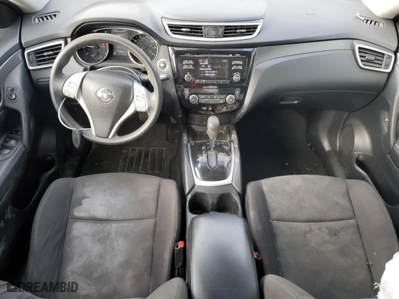 2016 Nissan Rogue SV with VIN KNMAT2MT3GP707607, listed as a Copart auction lot 48205585 with 114,215 mi miles and Clean Title. Bid and sale history available at carsss.com. Image 8.