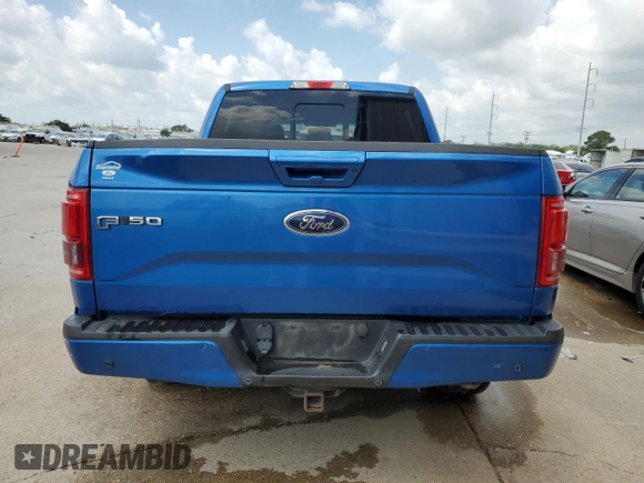 2015 Ford F-150 XL with VIN 1FTEW1CG8FFD02631, listed as a Copart auction lot 60219845 with 131,759 mi miles and Salvage title. Bid and sale history available at DreamBid. Image 6.