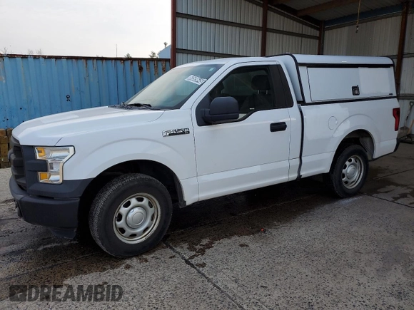 2015 Ford F-150 XL z VIN 1FTMF1C86FKE52264, wystawiony jako Copart lot #60509645 z przebiegiem 96 321 mil mil oraz Czysty tytuł • Clean title. Historia ofert i sprzedaży dostępna na DreamBid. Obrazek 1.