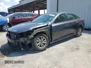 2019 Kia Optima LX z VIN 5XXGT4L30KG313618, wystawiony jako Copart lot #57411875 z przebiegiem 81 621 mil mil oraz Szkoda całkowita • Salvage title. Historia ofert i sprzedaży dostępna na DreamBid. Obrazek 1.