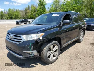 2012 Toyota Highlander Limited with VIN 5TDDK3EH6CS108586, listed as a Copart auction lot 58591815 with 290,496 mi miles and Clean title. Bid and sale history available at DreamBid. Image 1.
